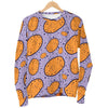 Potato Print Pattern Women's Sweatshirt-grizzshop