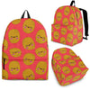 Potato Smile Pattern Print Backpack-grizzshop