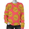 Potato Smile Pattern Print Women's Sweatshirt-grizzshop