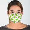 Prince Crown Frog Pattern Print Face Mask-grizzshop