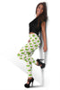 Prince Crown Frog Pattern Print Women Leggings-grizzshop