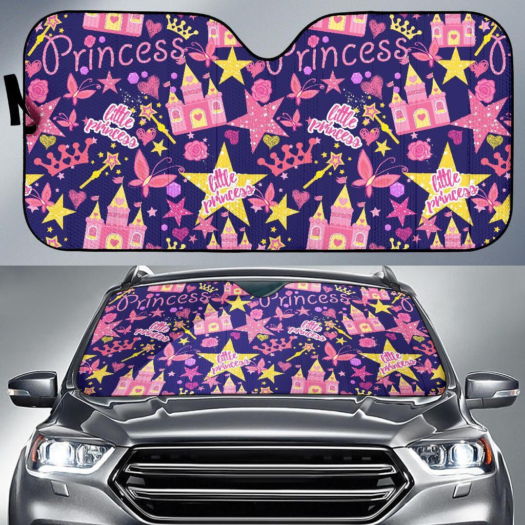Princess Fairy Pattern Print Car Sun Shade-grizzshop