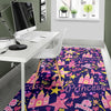 Princess Fairy Pattern Print Floor Mat-grizzshop