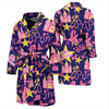 Princess Fairy Pattern Print Men Long Robe-grizzshop