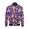 Princess Fairy Pattern Print Men's Bomber Jacket-grizzshop