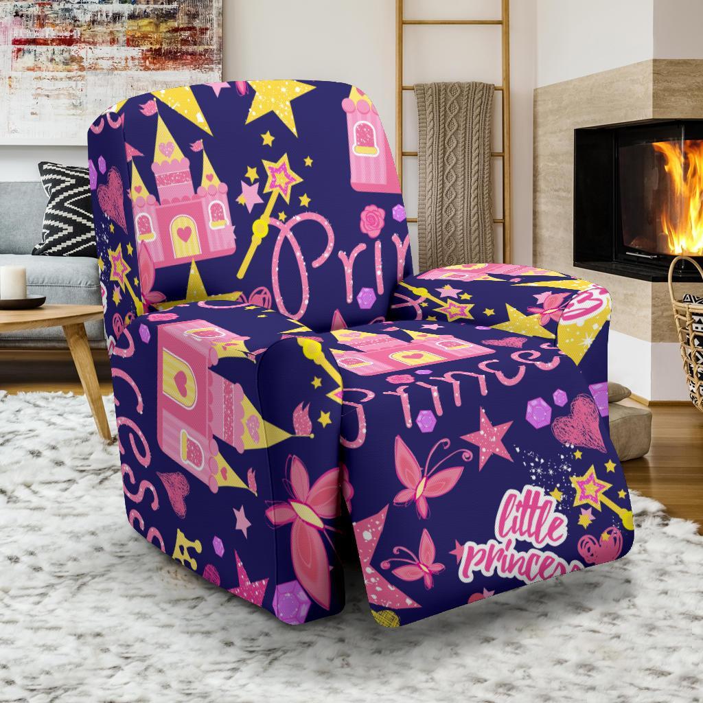 Princess Fairy Pattern Print Recliner Cover-grizzshop