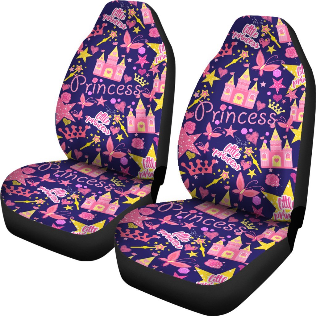 Princess Fairy Pattern Print Universal Fit Car Seat Cover-grizzshop