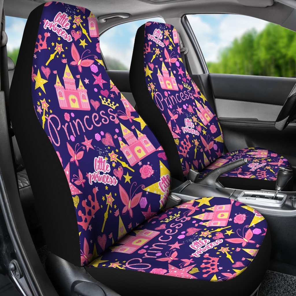 Princess Fairy Pattern Print Universal Fit Car Seat Cover-grizzshop