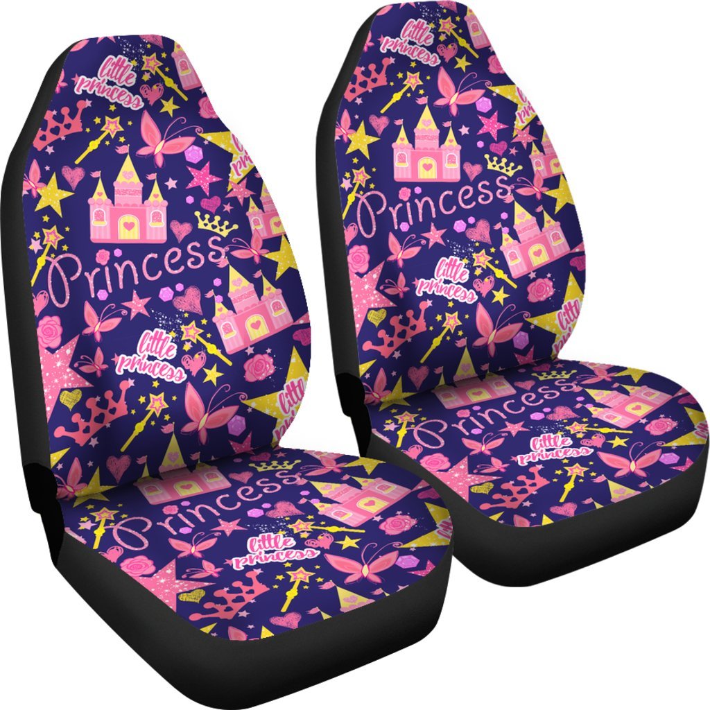 Princess Fairy Pattern Print Universal Fit Car Seat Cover-grizzshop