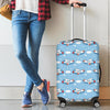 Print Airplane Pattern Luggage Cover Protector-grizzshop