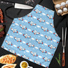 Print Airplane Pattern Men's Apron-grizzshop