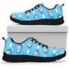 Print Airplane Pattern Sneaker Shoes For Men Women-grizzshop