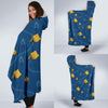 Print Camper Pattern Hooded Blanket-grizzshop