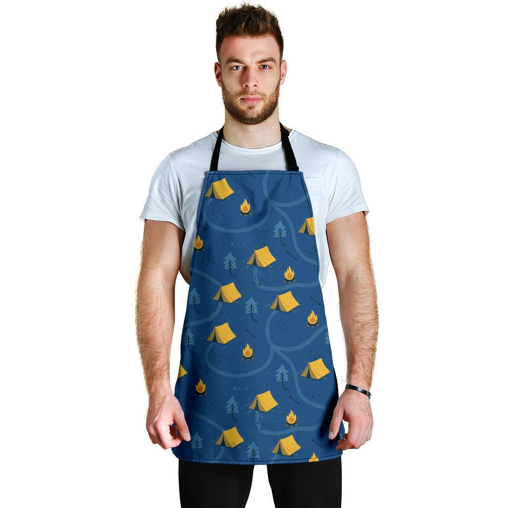 Print Camper Pattern Men's Apron-grizzshop