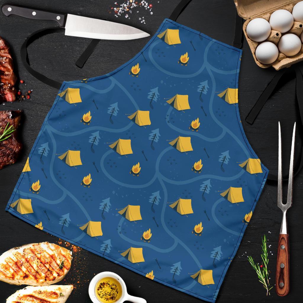 Print Camper Pattern Men's Apron-grizzshop