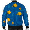 Print Camper Pattern Men's Bomber Jacket-grizzshop