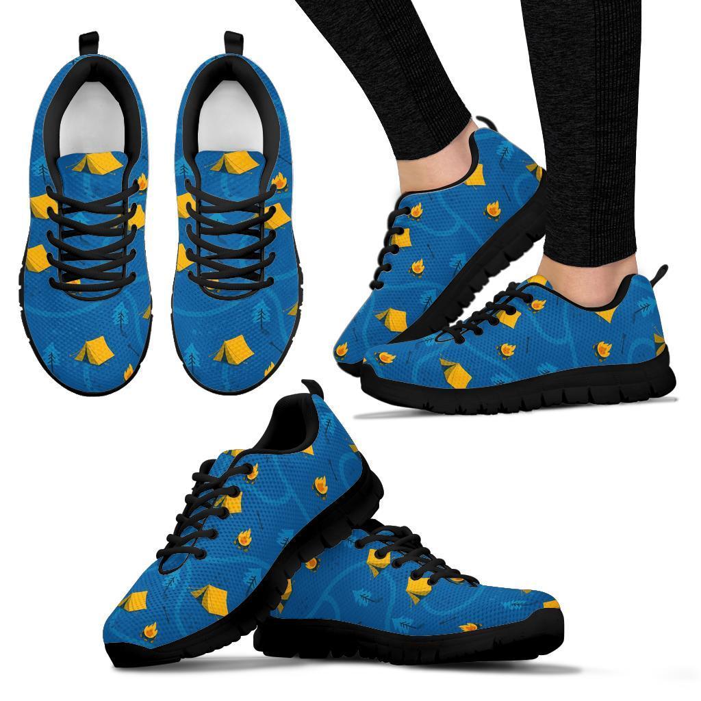 Print Camper Pattern Sneaker Shoes For Men Women-grizzshop