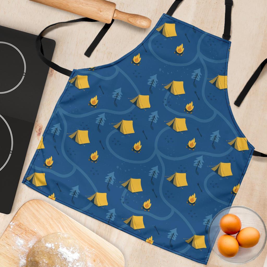 Print Camper Pattern Women's Apron-grizzshop