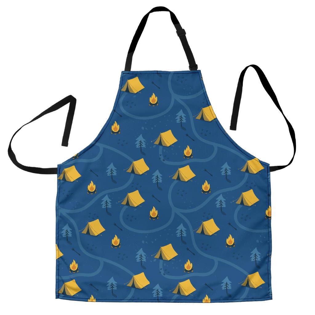 Print Camper Pattern Women's Apron-grizzshop