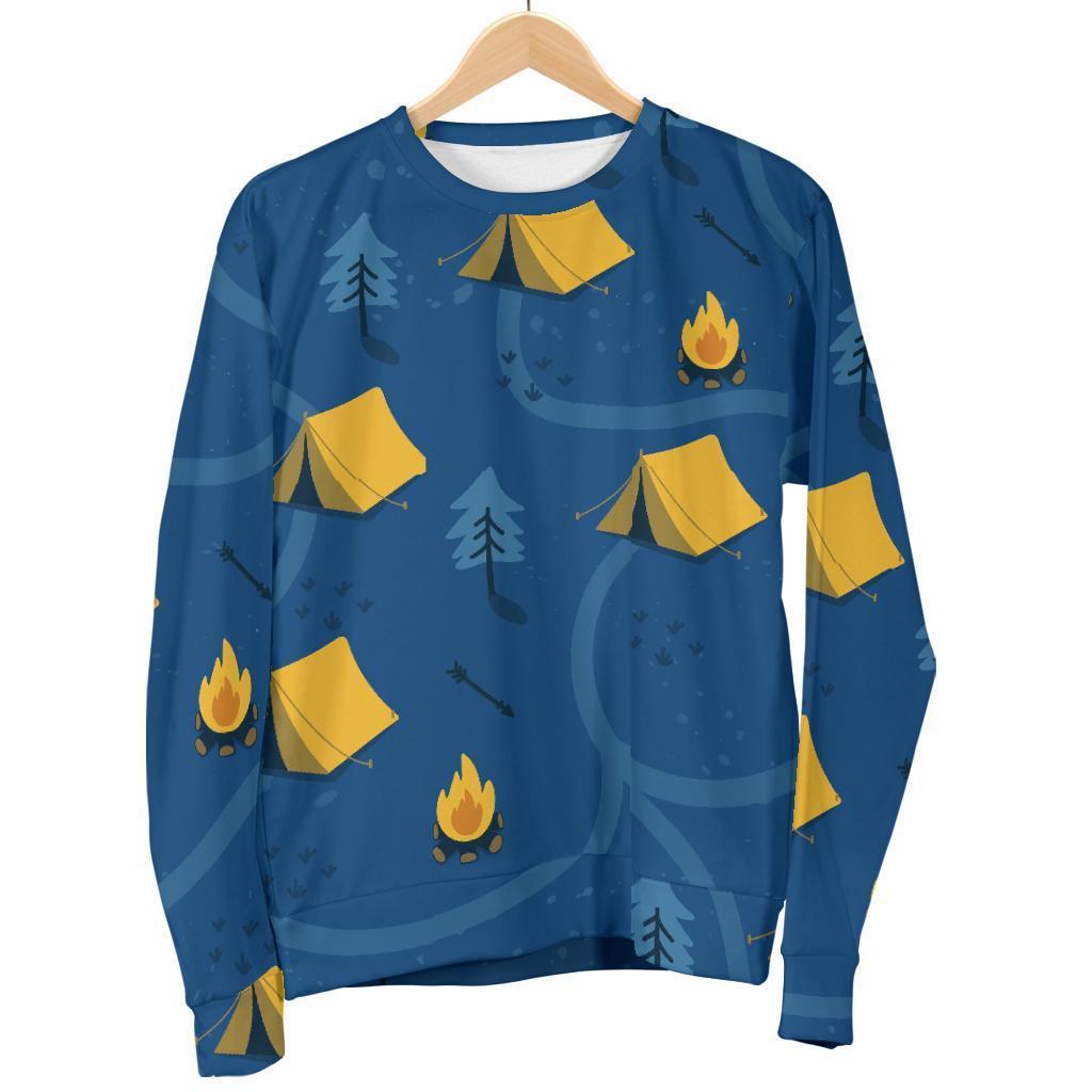 Print Camper Pattern Women's Sweatshirt-grizzshop