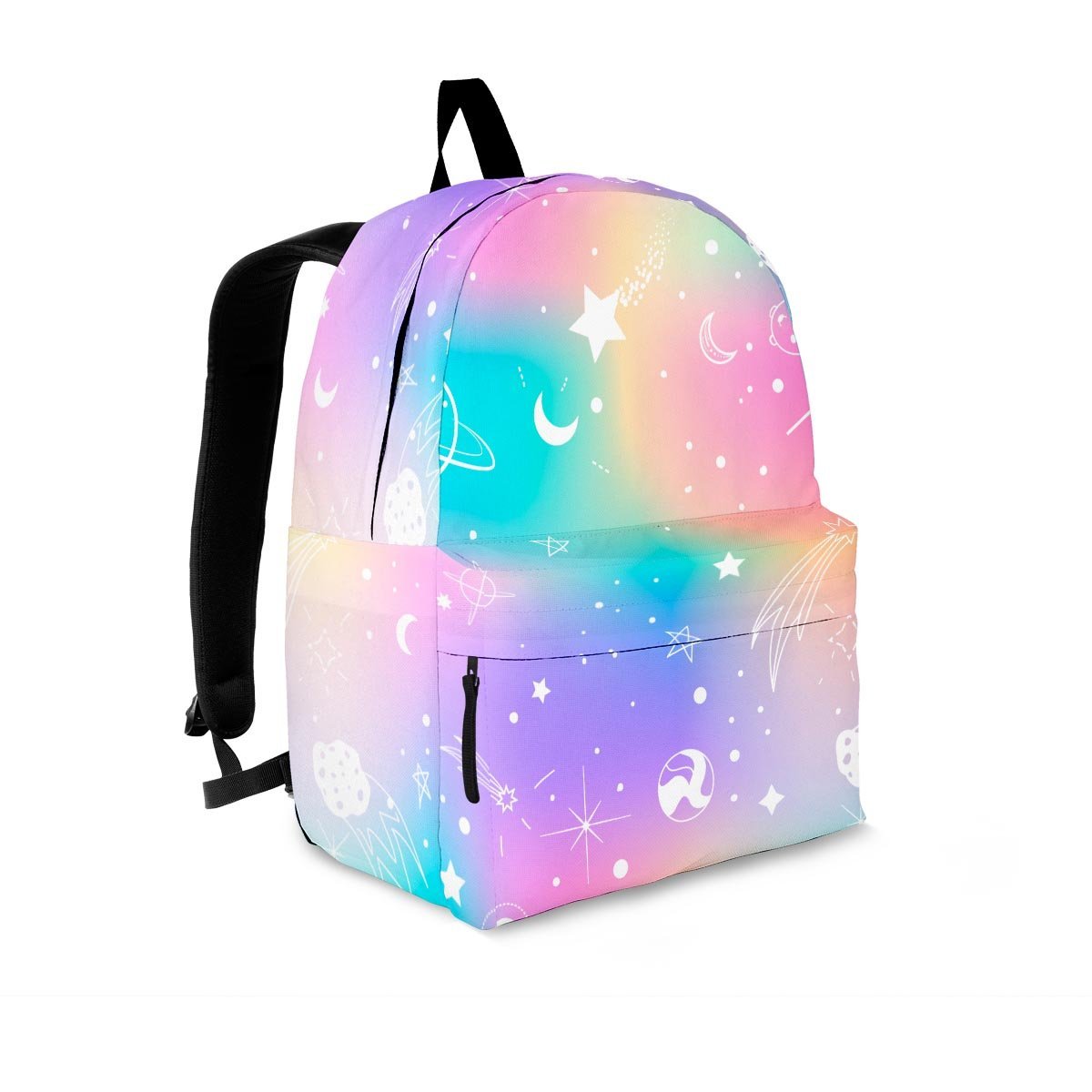 Print Holographic Backpack-grizzshop