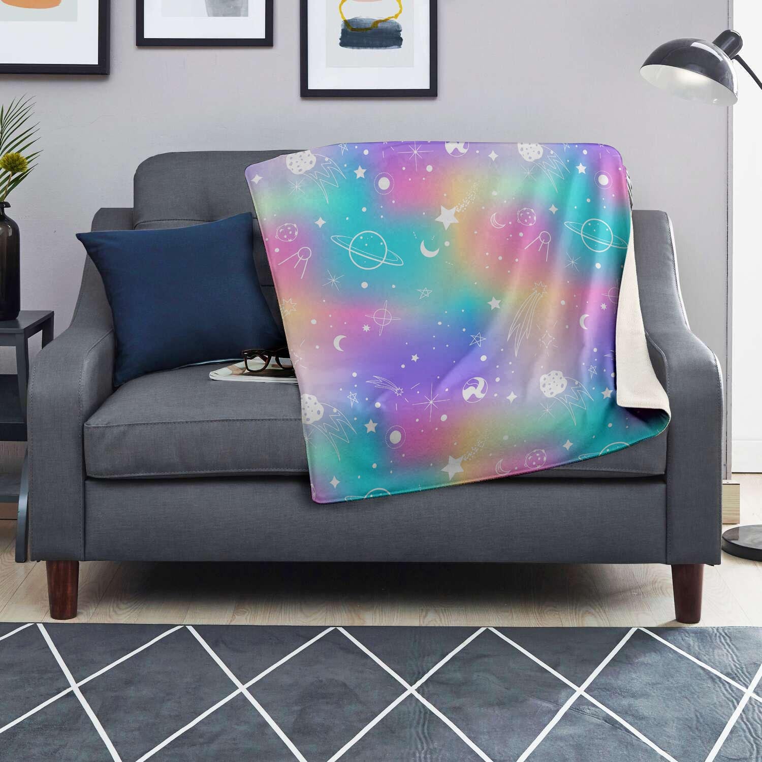 Print Holographic Blanket-grizzshop