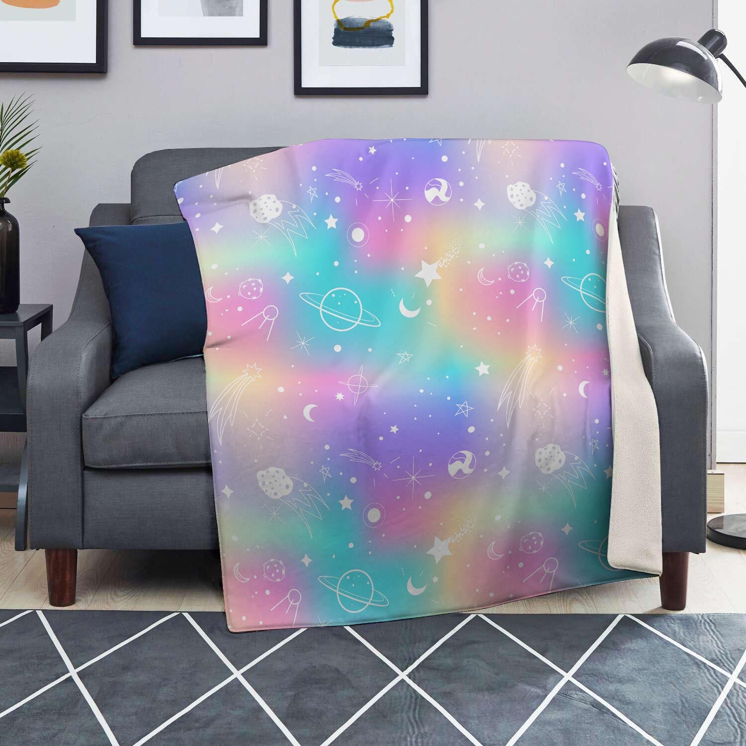 Print Holographic Blanket-grizzshop