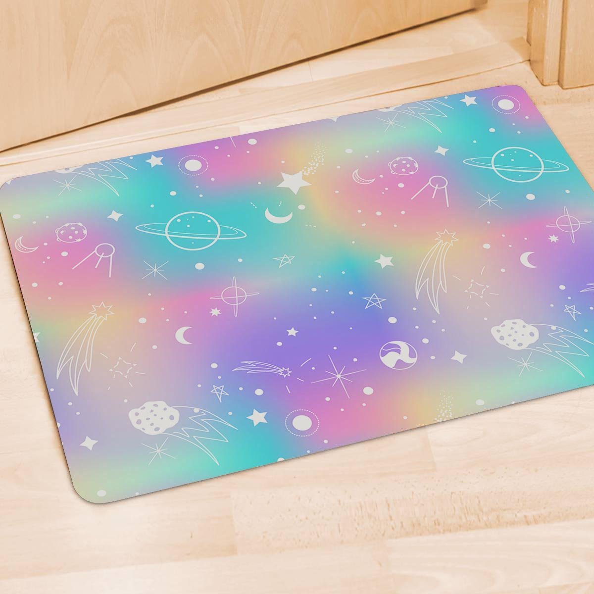 Print Holographic Door Mat-grizzshop