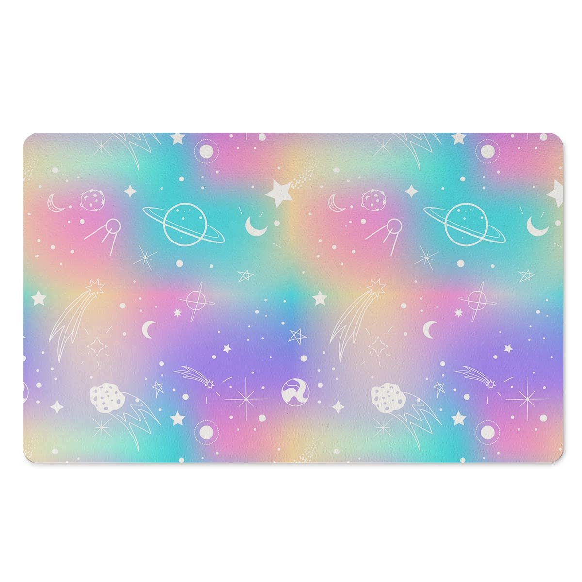 Print Holographic Door Mat-grizzshop