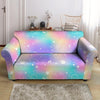 Print Holographic Loveseat Cover-grizzshop