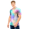 Print Holographic Men T Shirt-grizzshop