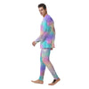 Print Holographic Men's Pajamas-grizzshop