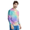 Print Holographic Men's Sweatshirt-grizzshop