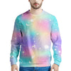 Print Holographic Men's Sweatshirt-grizzshop