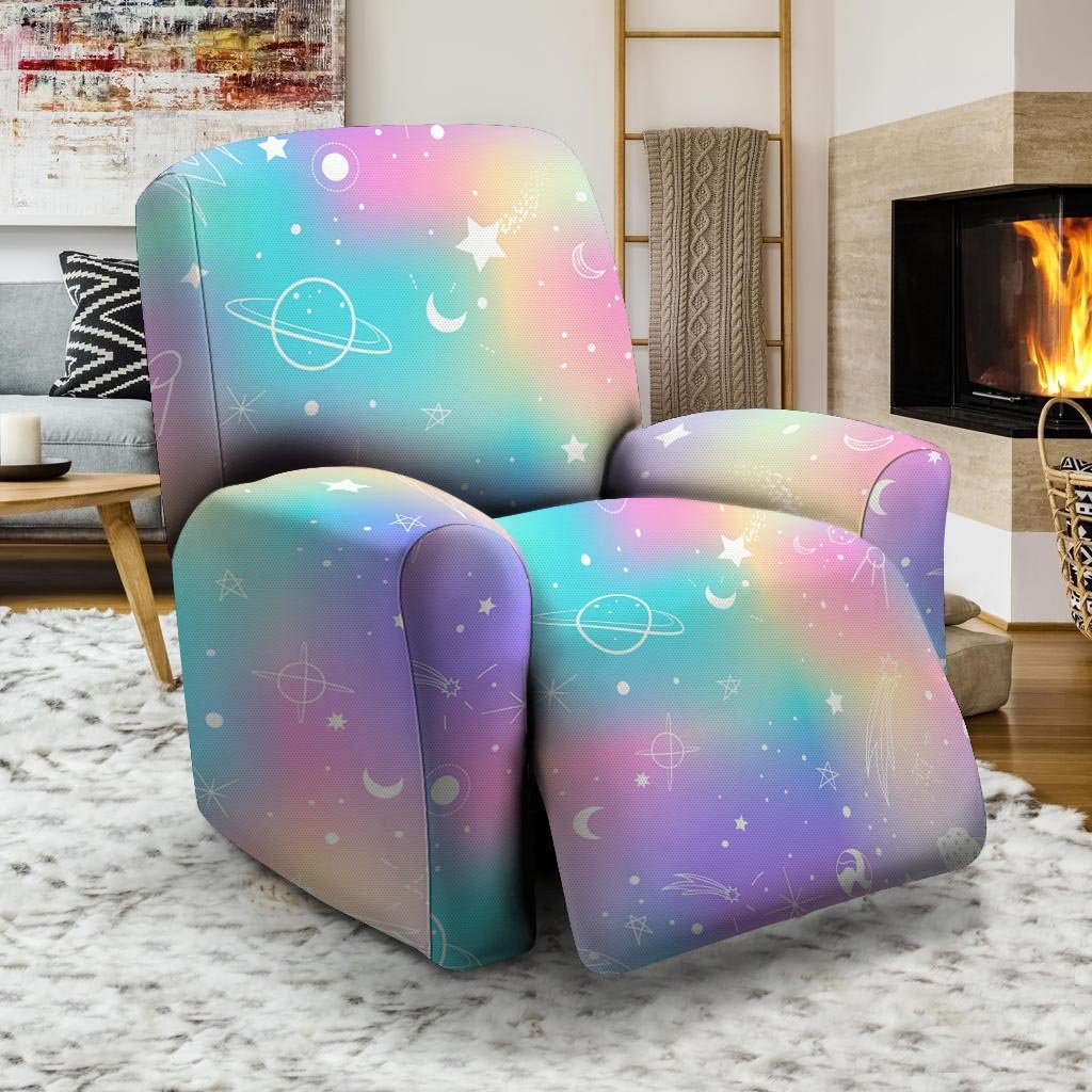 Print Holographic Recliner Cover-grizzshop