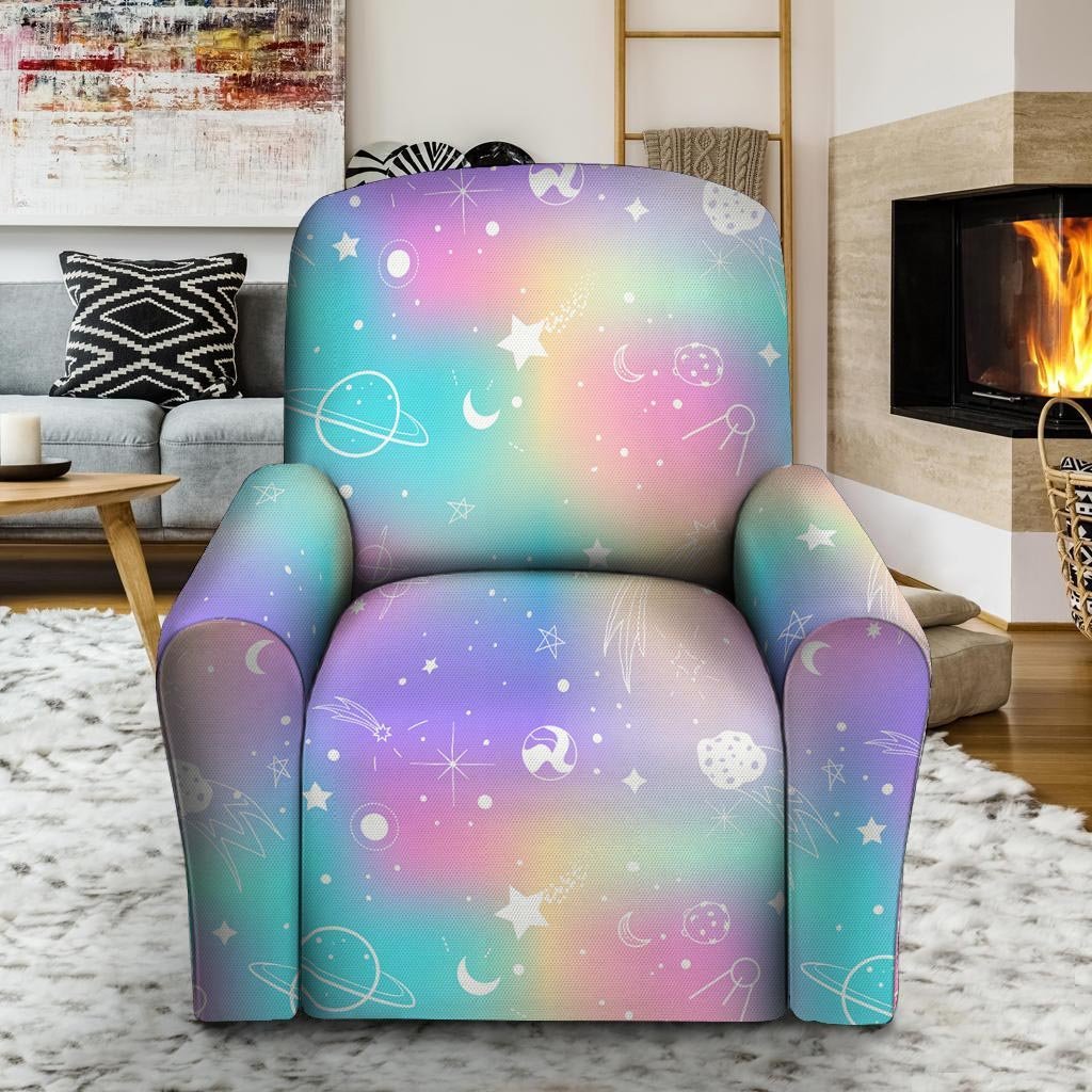 Print Holographic Recliner Cover-grizzshop