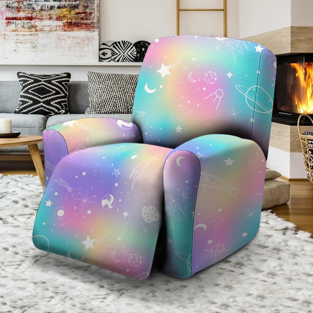 Print Holographic Recliner Cover-grizzshop