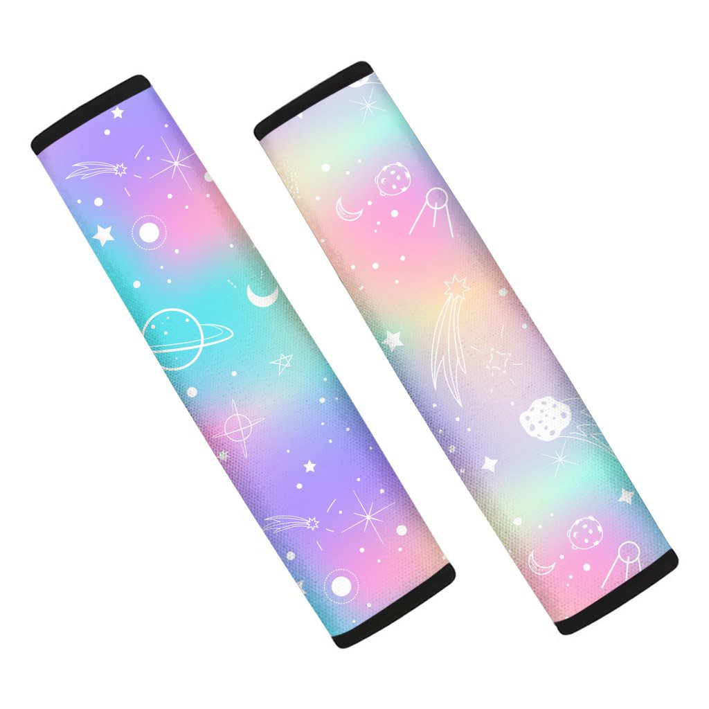 Print Holographic Seat Belt Cover-grizzshop