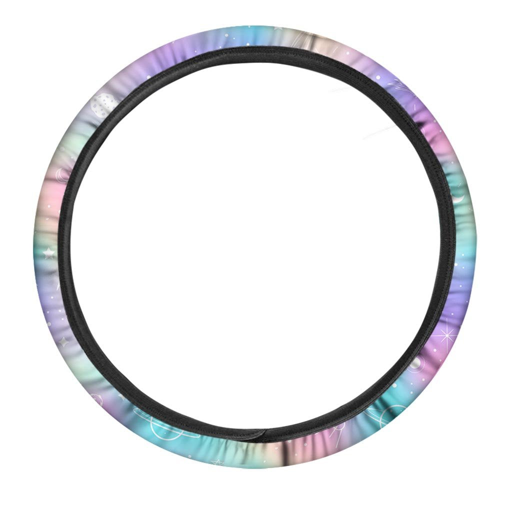 Print Holographic Steering Wheel Cover-grizzshop