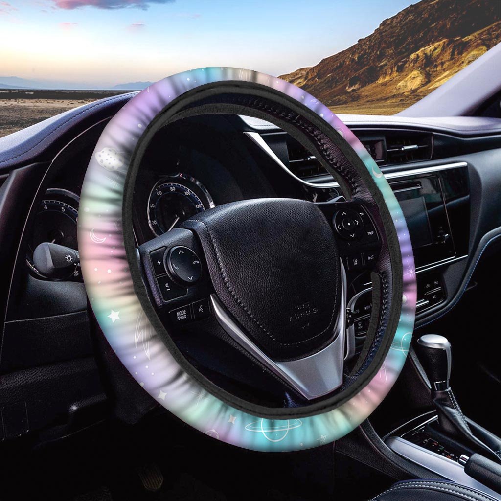 Print Holographic Steering Wheel Cover-grizzshop