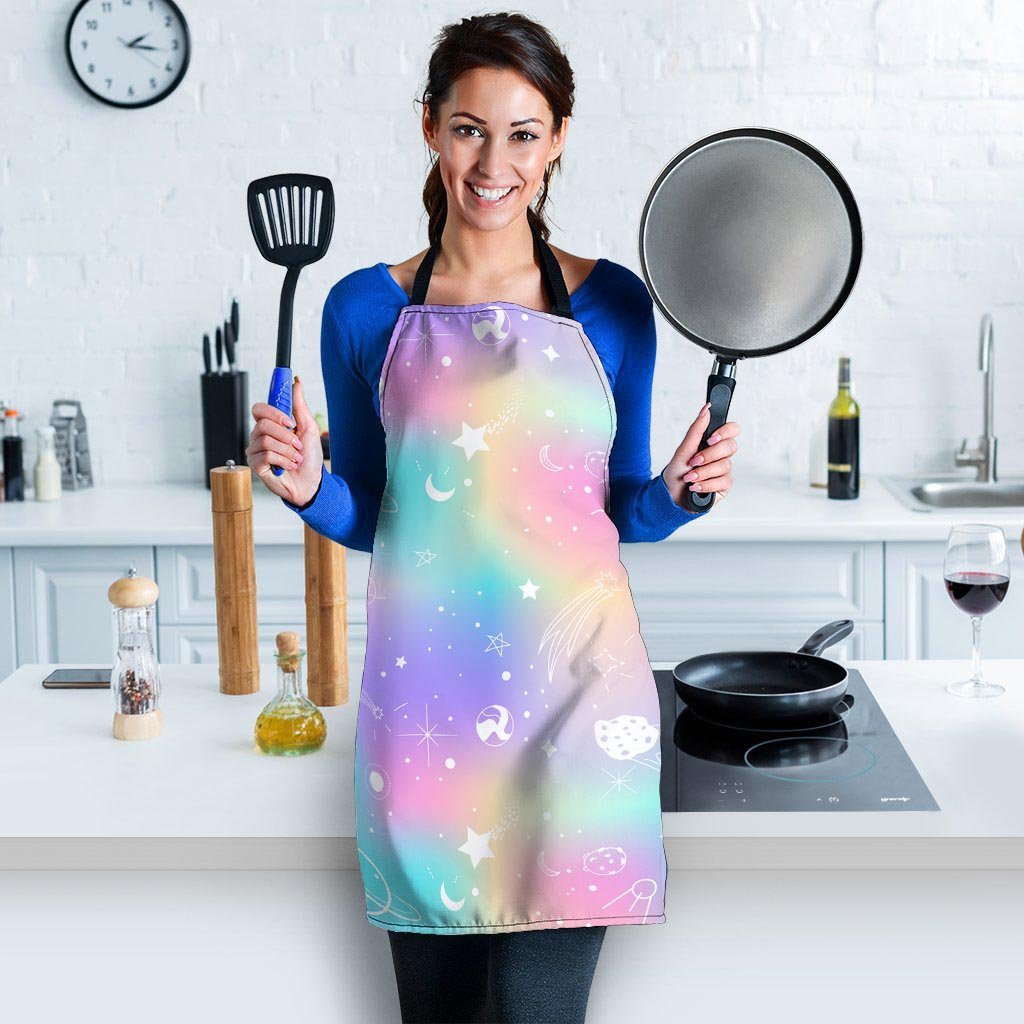 Print Holographic Women's Apron-grizzshop