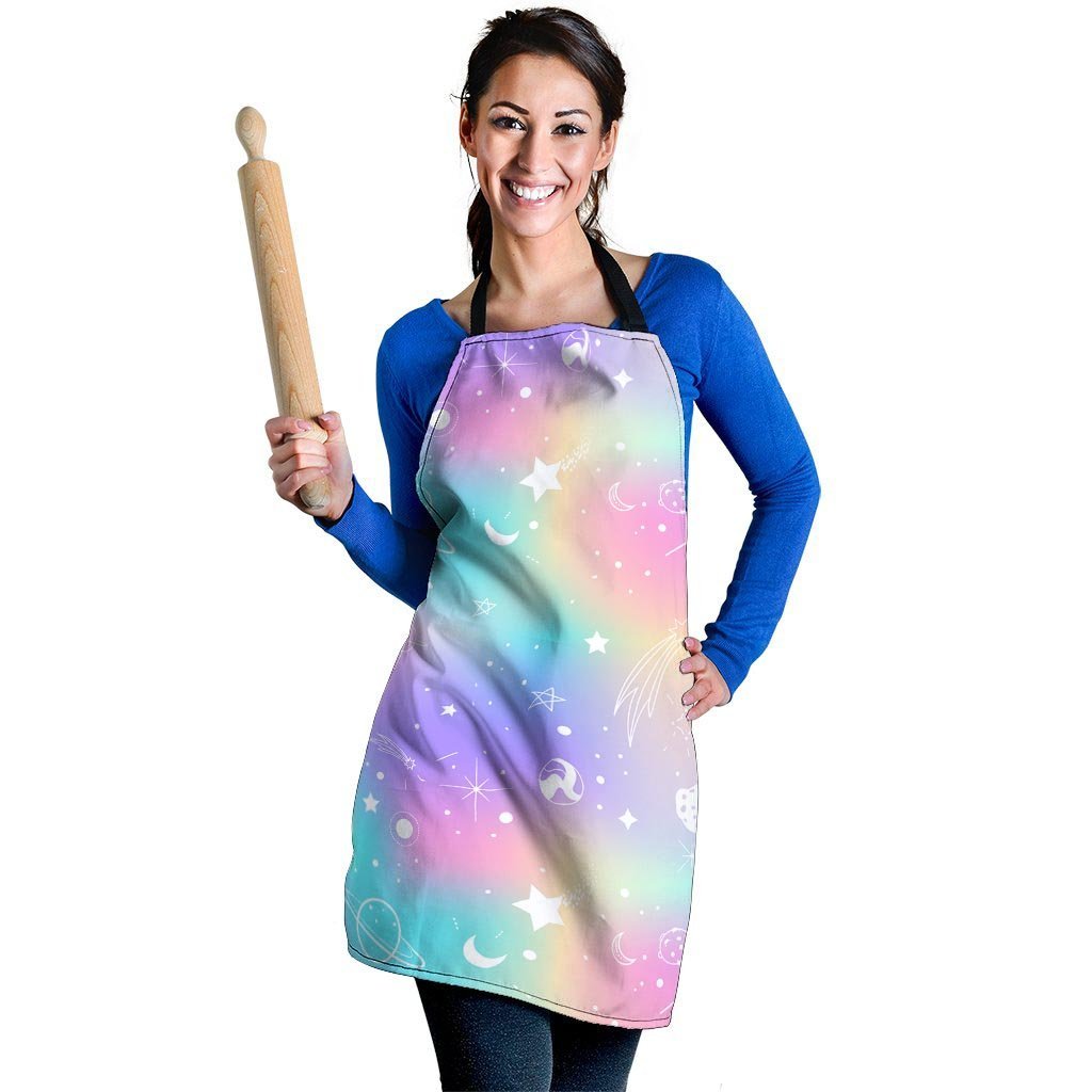 Print Holographic Women's Apron-grizzshop