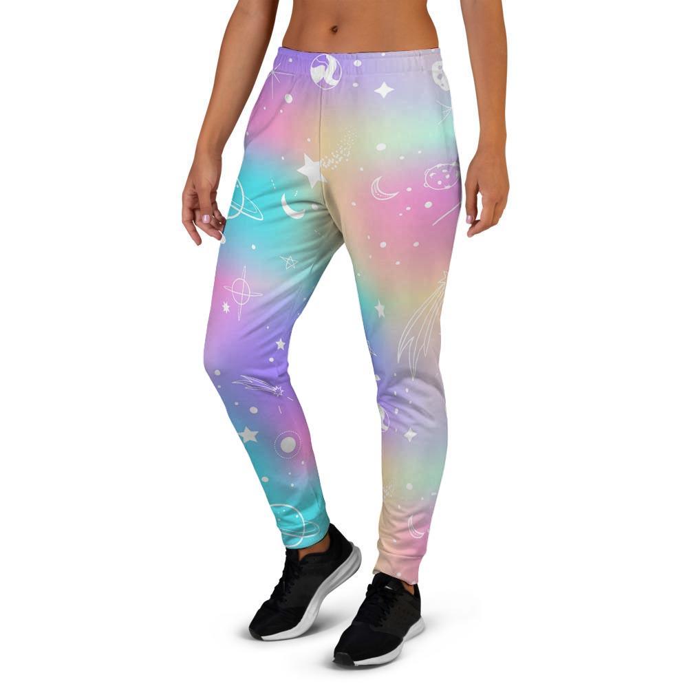 Print Holographic Women's Joggers-grizzshop