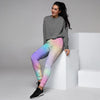 Print Holographic Women's Joggers-grizzshop