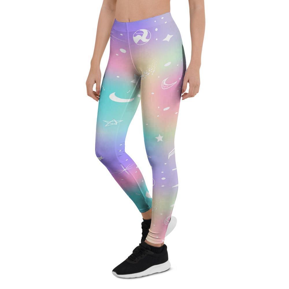 Print Holographic Women's Leggings-grizzshop