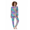 Print Holographic Women's Pajamas-grizzshop