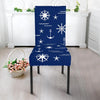 Print Pattern Anchor Nautical Chair Cover-grizzshop