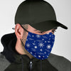 Print Pattern Anchor Nautical Face Mask-grizzshop