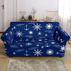 Print Pattern Anchor Nautical Loveseat Cover-grizzshop