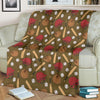 Print Pattern Baseball Blanket-grizzshop